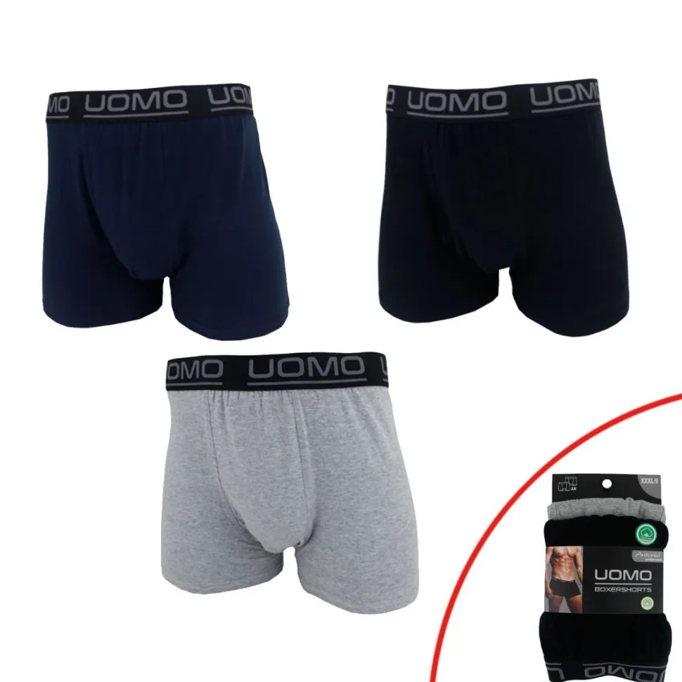 Mens 2 Pack Boxer Shorts