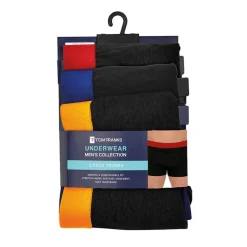 Men's 3 Pack Bright Waistband Trunks