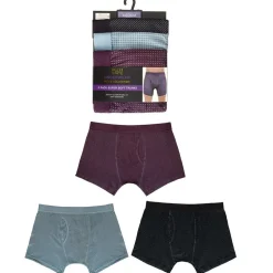 Men's 3 Pack Supersoft Trunks