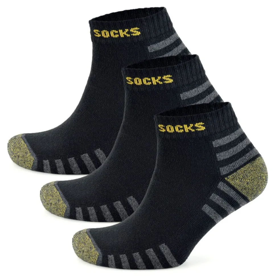 Men's 3 Pack Work Trainer Socks
