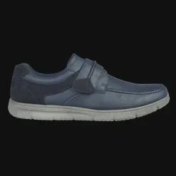 Men's Arnold Navy Comfort Shoes by Charles Southwell