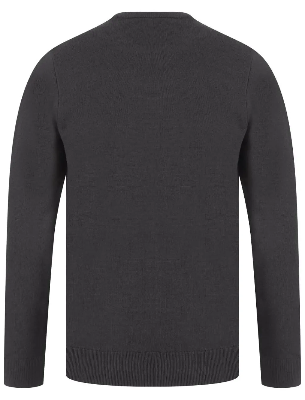Men's Badger Round Neck Sweatshirt Ebony Grey by Kensington