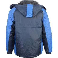 Mens Black & Blue Jacket