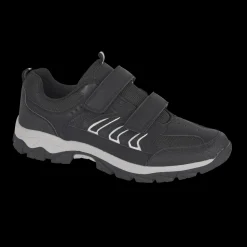 Men's Black Trainers Velcro