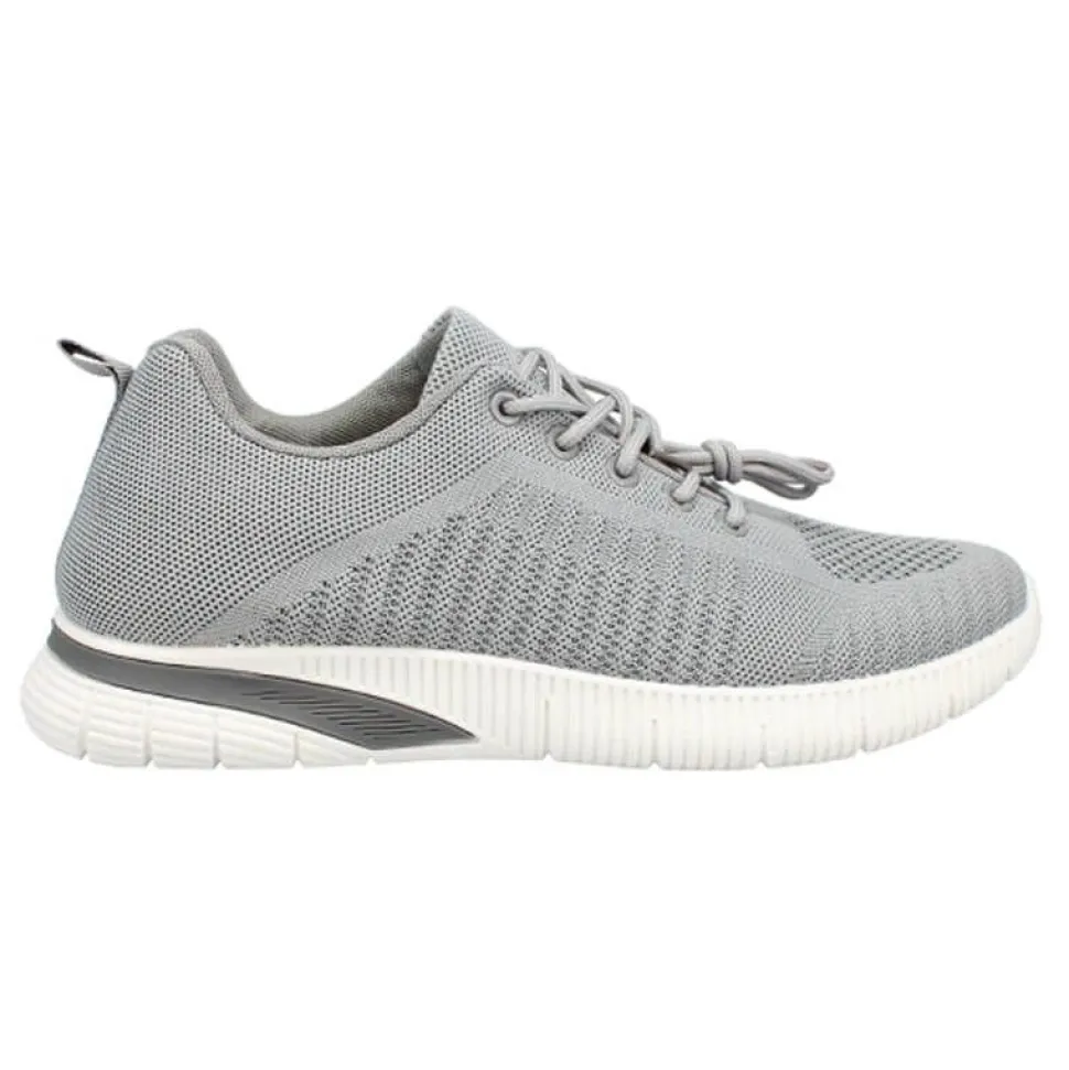 Men's Bourbon Trainers Grey by Urban Jacks
