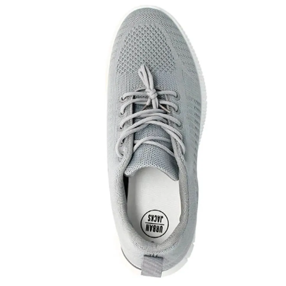 Men's Bourbon Trainers Grey by Urban Jacks