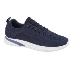 Men's Bourbon Trainers Navy by Urban Jacks