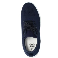 Men's Bourbon Trainers Navy by Urban Jacks