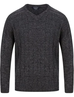 Men's Charcoal Twist Jumper