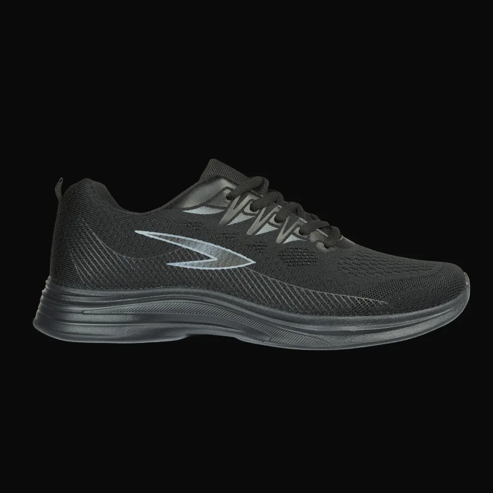 Men's Cleveland Black Trainers by Urban Jacks