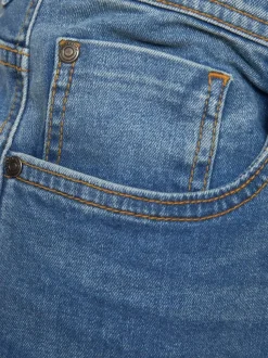 Men's Crosshatch Bootcut Jeans Stone Wash