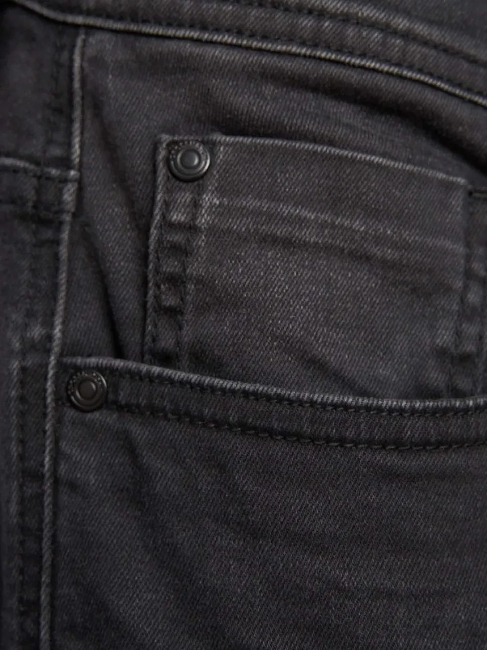 Men's Crosshatch Bootcut Jeans Black Wash