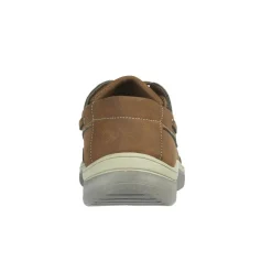 Men's Falmouth Brown Boat Shoes by Charles Southwell