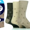 Men's Gentle Grip Non-Binding Holiday Socks