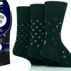 Men's Gentle Grip Non-Binding Honeycomb Socks