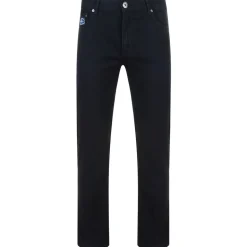 Mens Jeans Forge Straight Leg Black