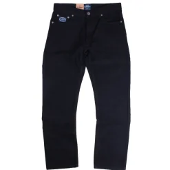 Mens Jeans Forge Straight Leg Black
