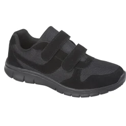 Men's Jonathan Trainers Black by Charles Southwell
