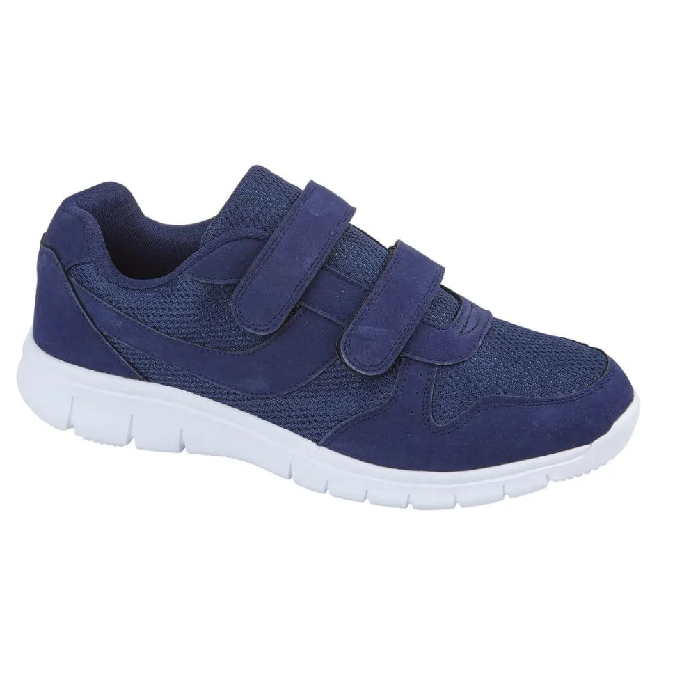 Men's Jonathan Trainers Navy by Charles Southwell