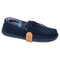 Men's Marcus Moccasin Faux Suede Slippers