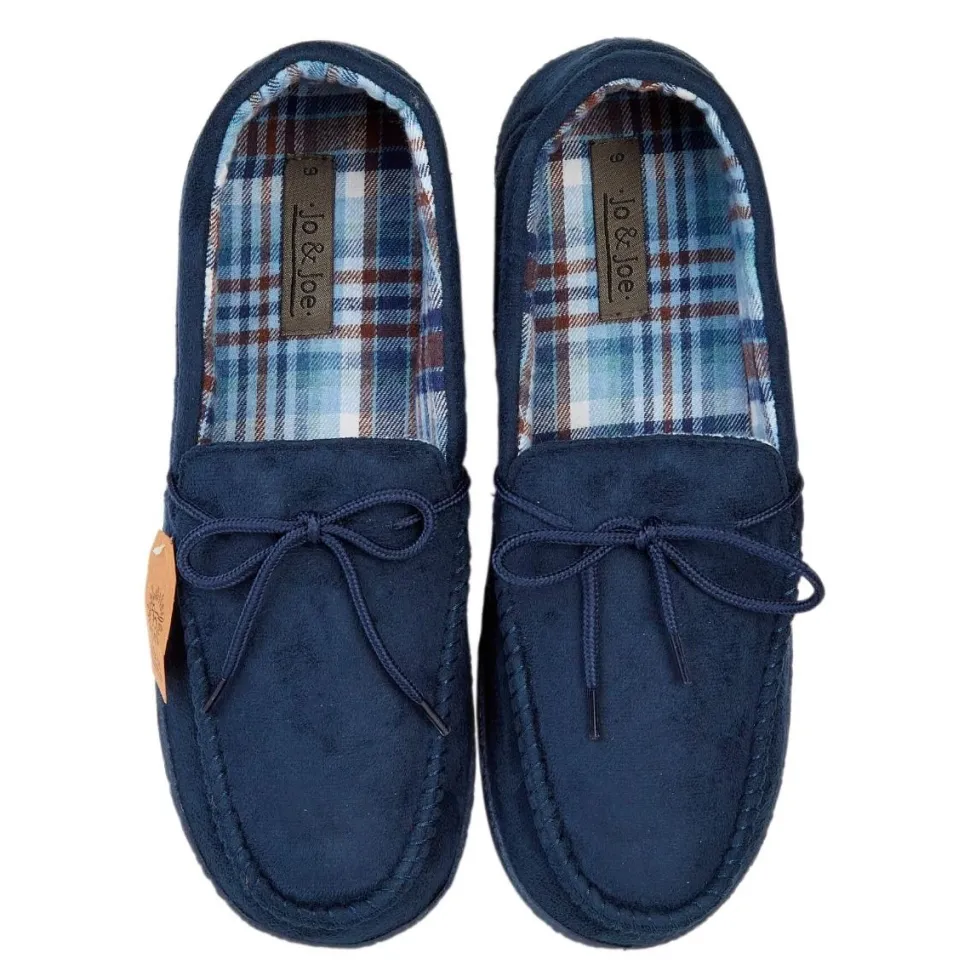 Men's Marcus Moccasin Faux Suede Slippers