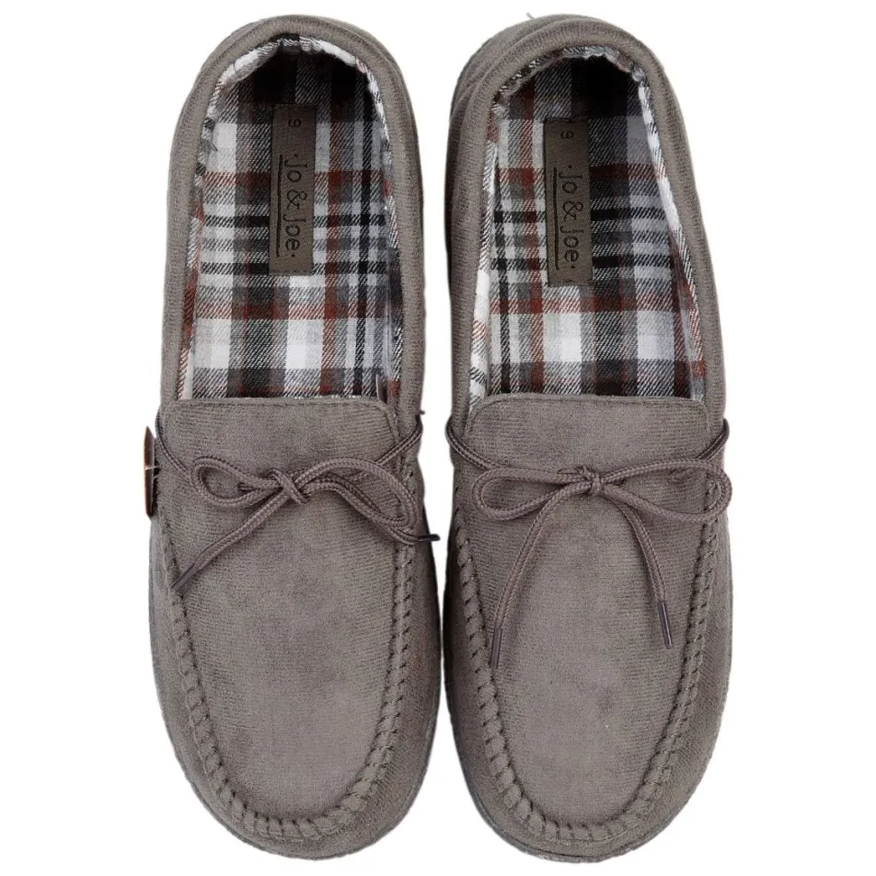 Men's Marcus Moccasin Faux Suede Slippers