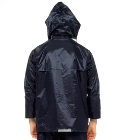 Men's Navy Waterproof Rain Jacket