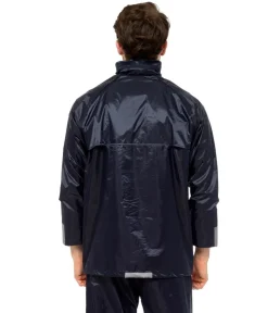 Men's Navy Waterproof Rain Jacket