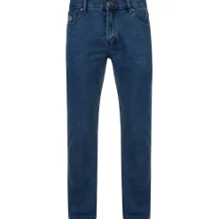 Mens Outsize Jeans Forge Straight Leg Stonewash