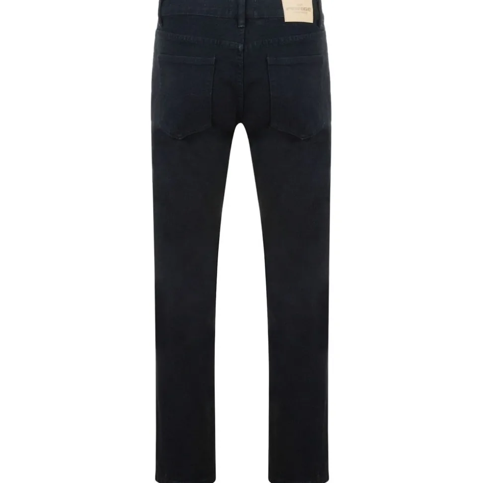 Mens Outsize Jeans Forge Straight Leg Black