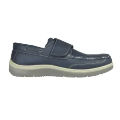 Men's Plymouth Navy Comfort Shoes by Charles Southwell