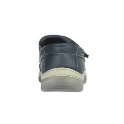Men's Plymouth Navy Comfort Shoes by Charles Southwell