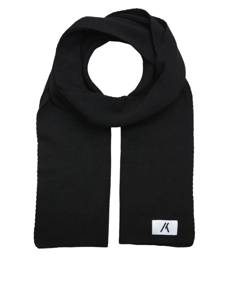 Men's Produkt Knitted Scarf Black