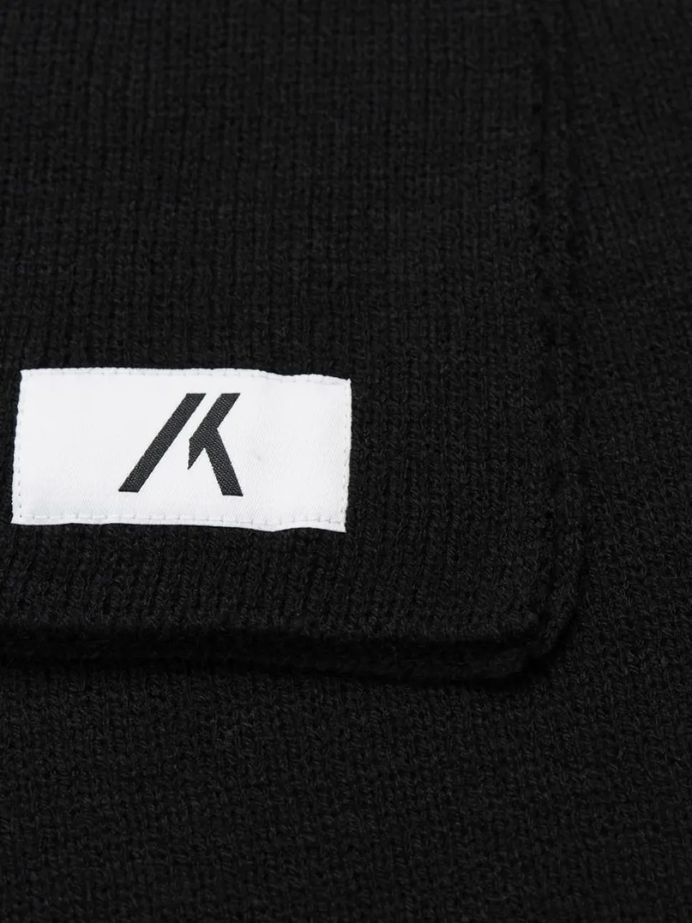 Men's Produkt Knitted Scarf Black