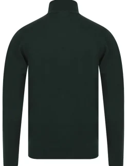 Men's Redwood Half Zip Sweater Evergreen