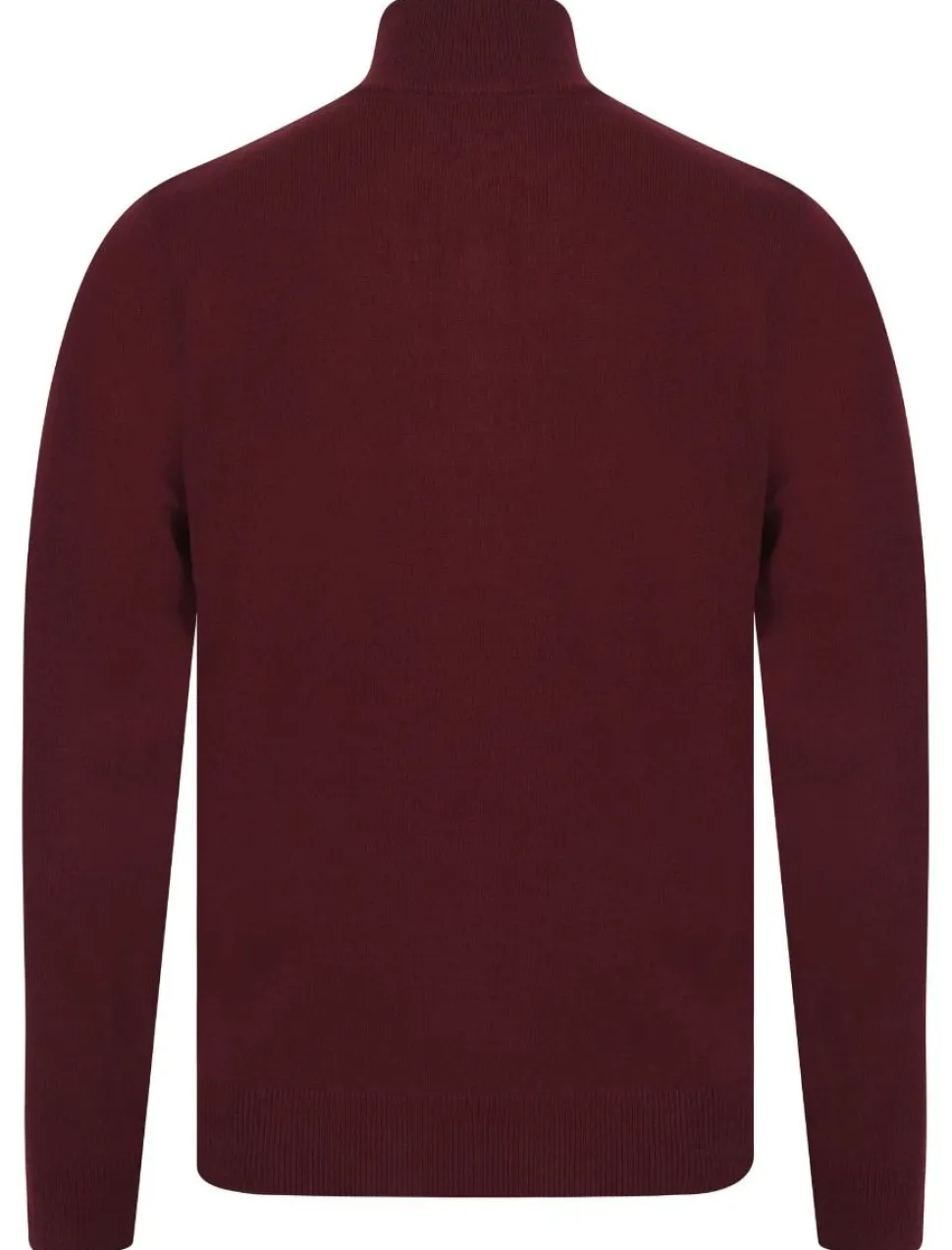 Men's Redwood Half Zip Sweater Zinfandel