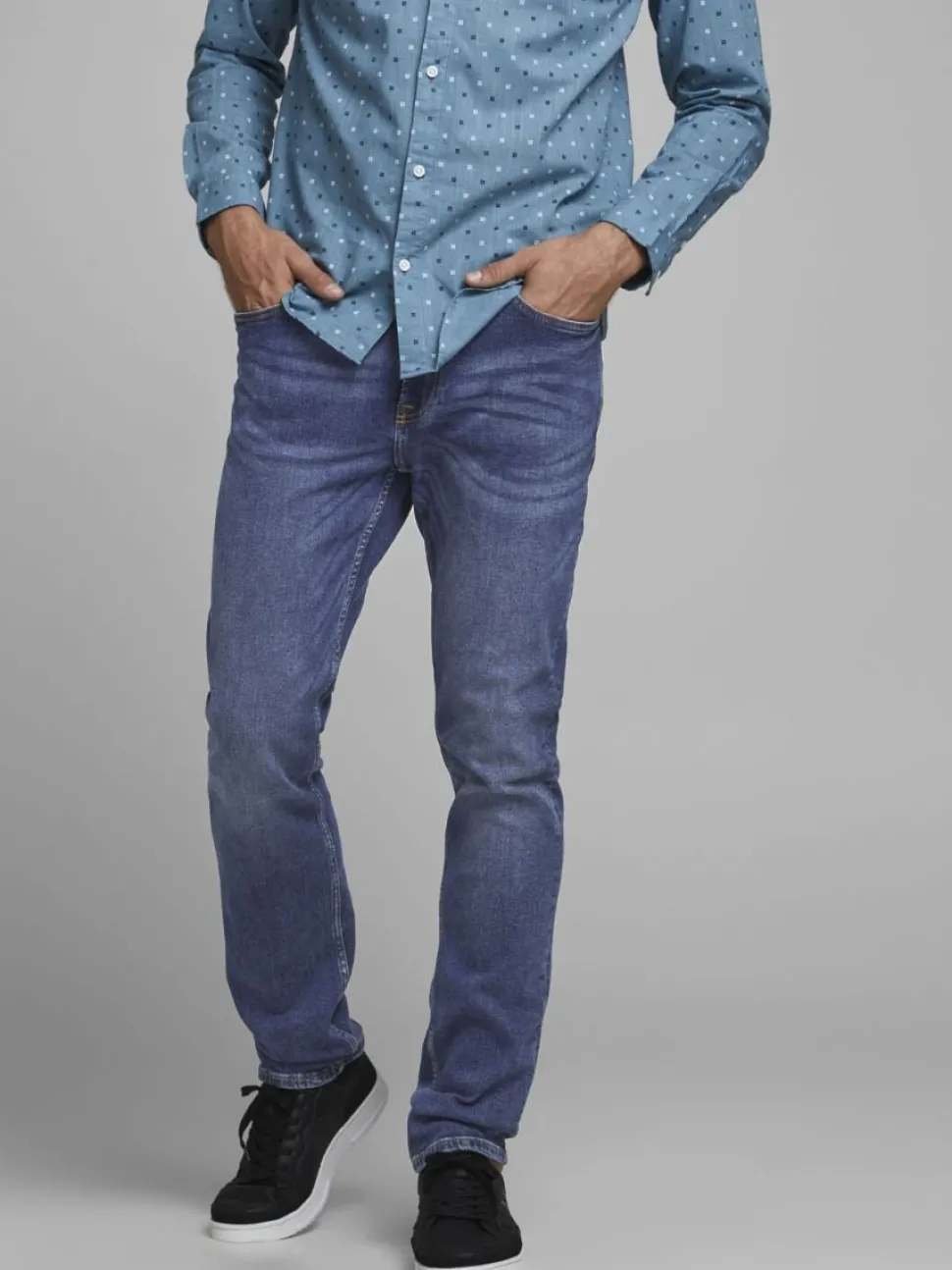 Men's Slim fit Medium Blue Produkt Jeans
