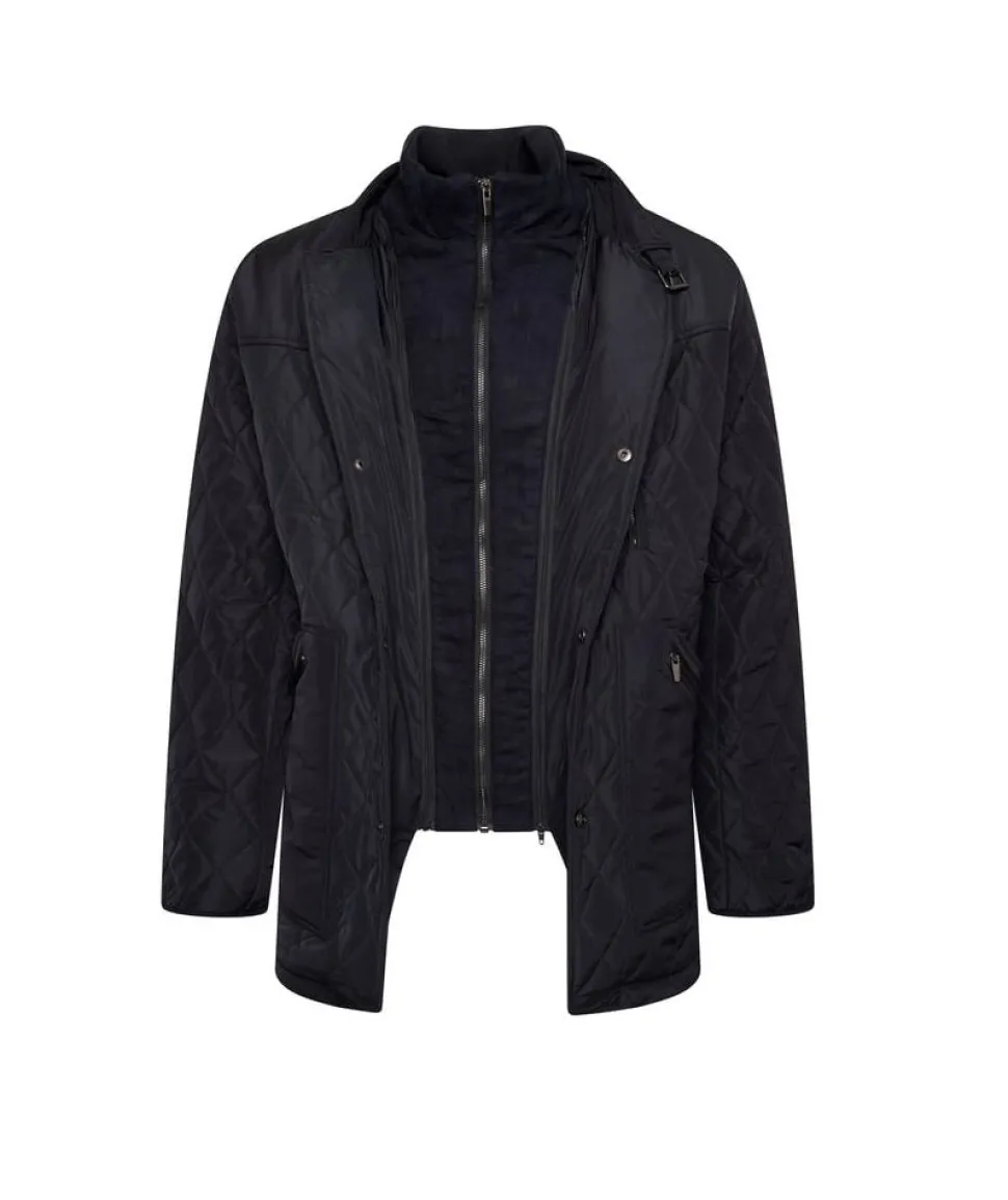 Men's Winter Funnel Jacket Black