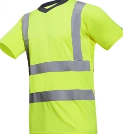 Men's Yellow Hi-Viz T-Shirt