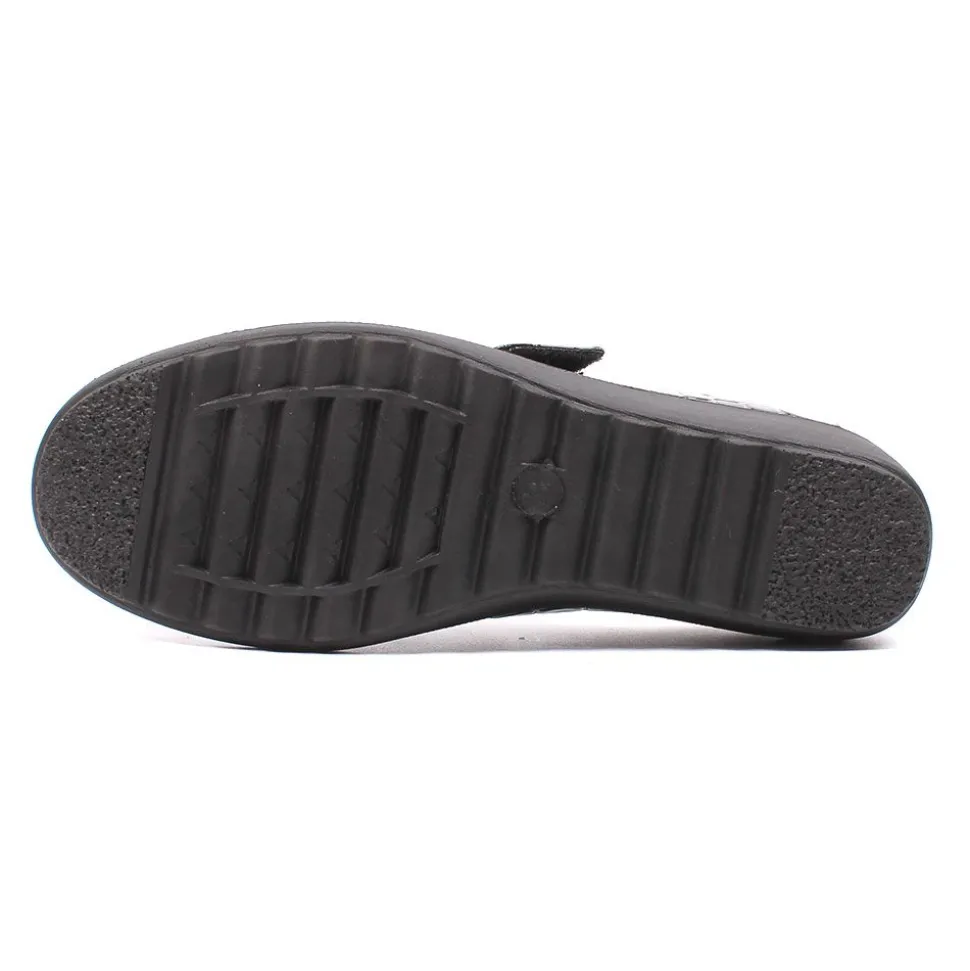 Mia Croc Women's Comfort Walk Shoes Black