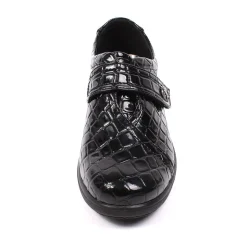 Mia Croc Women's Comfort Walk Shoes Black