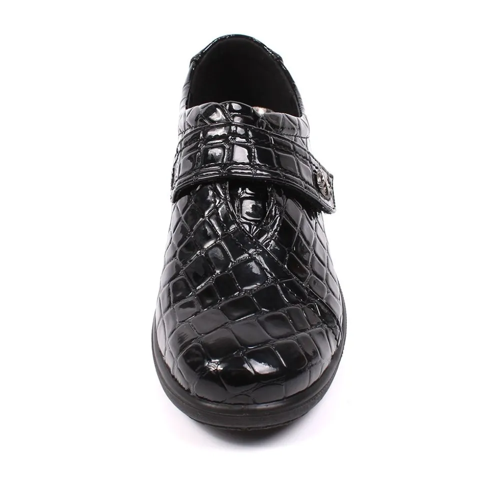 Mia Croc Women's Comfort Walk Shoes Black