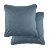Midnight Velvet Charcoal Cushion Cover