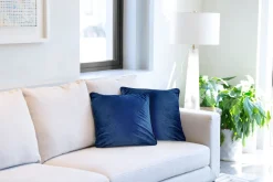 Midnight Velvet Navy Cushion Cover