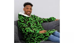 Minecraft Hugzee Oversized Fleece Hoodie
