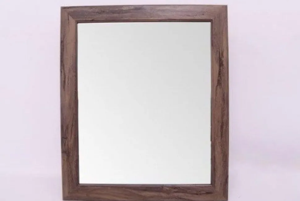 Mirror Dark Wood Small