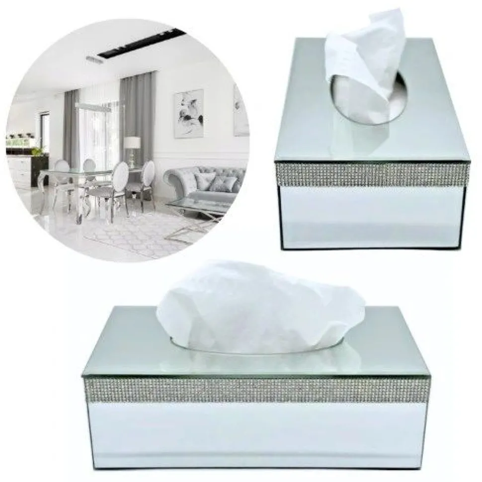 Mirror Tissue Box