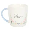 Mum Pastel Floral Ceramic Mug