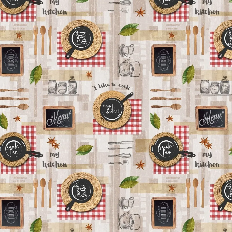 My Kitchen Oil Cloth 1171-1 Price by the metre