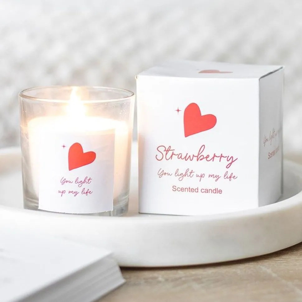 My Life Strawberry Candle